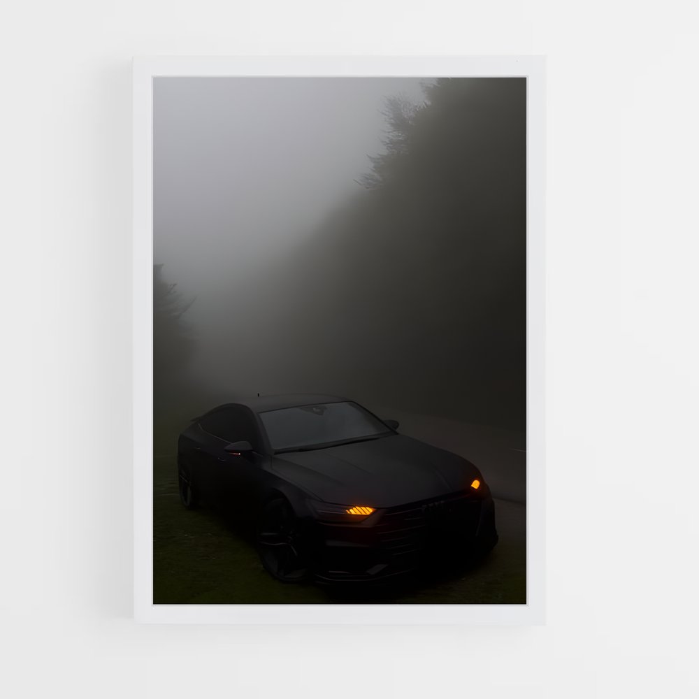 Poster Brume de Performance – affiche Audi (vue 3)